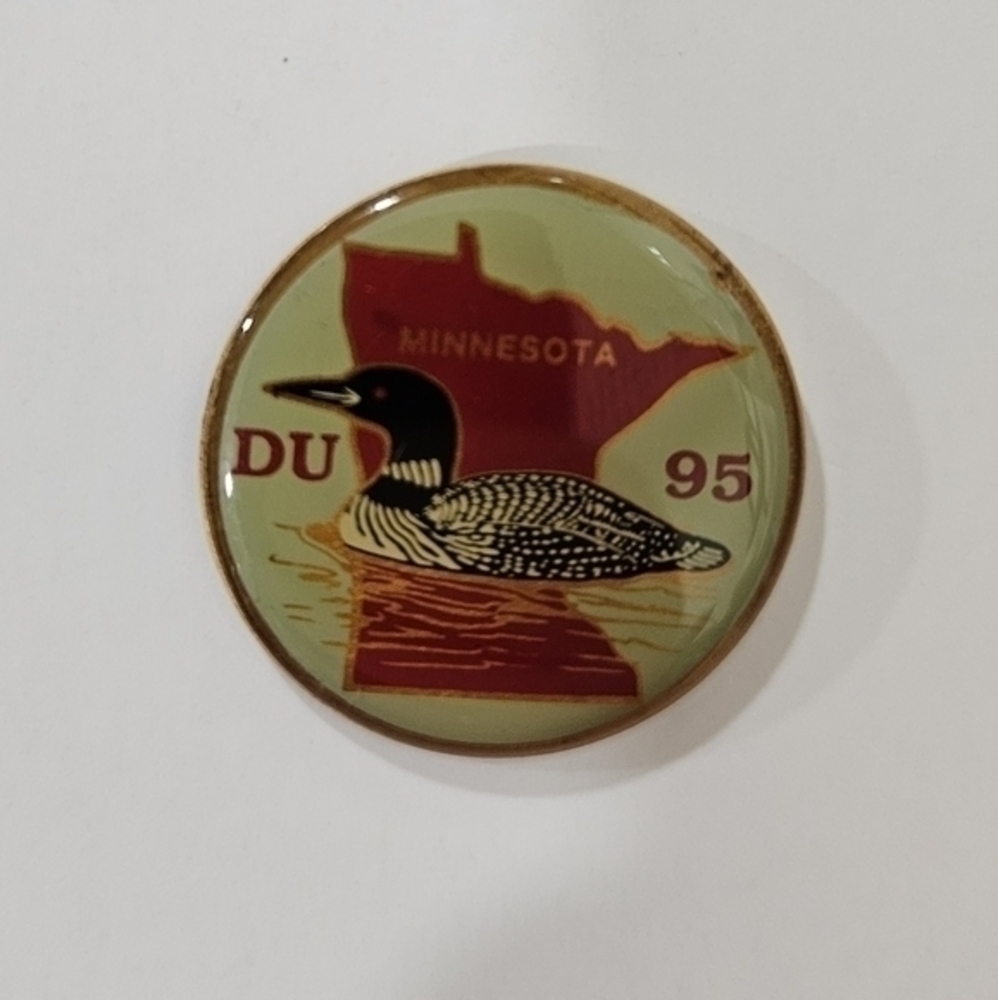 Minnesota Loon Ducks Unlimited Pin